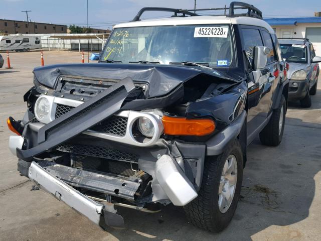 JTEBU11F370090076 - 2007 TOYOTA FJ CRUISER TWO TONE photo 2