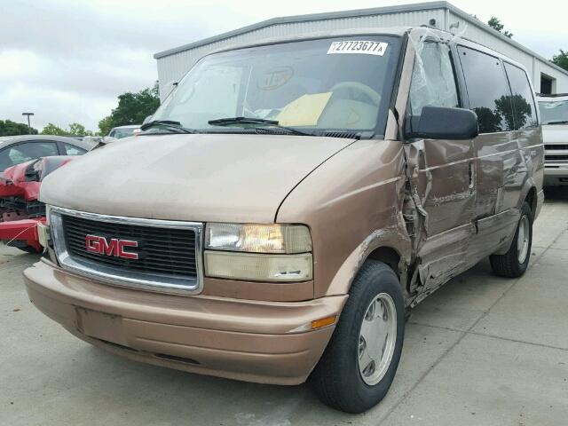 1GKDM19W9WB522100 - 1998 GMC SAFARI XT BROWN photo 2