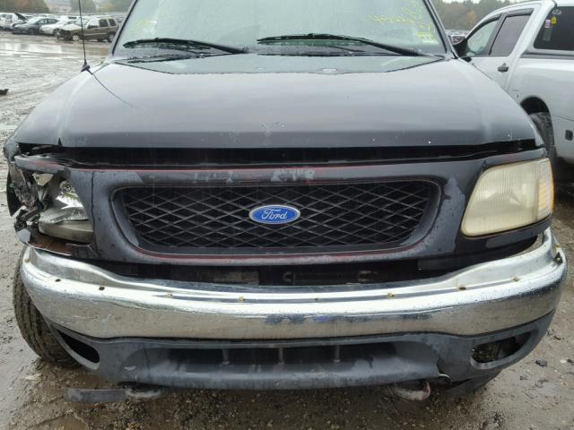 1FTRX18W0YNA23312 - 2000 FORD F150 BLACK photo 7