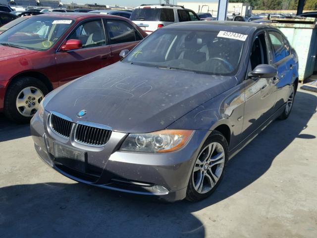 WBAVA37588NL45035 - 2008 BMW 328 I GRAY photo 2