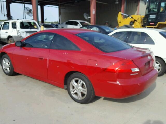 1HGCM72756A018082 - 2006 HONDA ACCORD EX RED photo 3