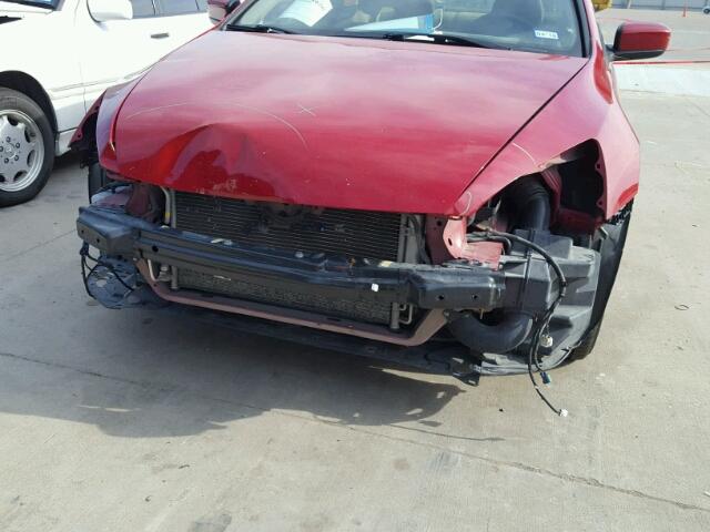 1HGCM72756A018082 - 2006 HONDA ACCORD EX RED photo 9