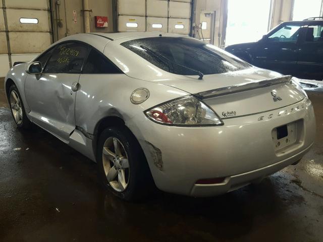 4A3AK34T26E026869 - 2006 MITSUBISHI ECLIPSE GT SILVER photo 3