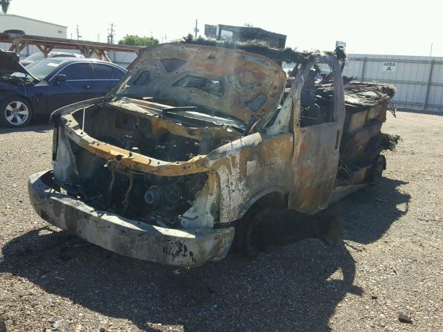 1GCWGFFF0F1103345 - 2015 CHEVROLET EXPRESS G2 BURN photo 2