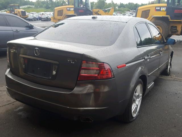 19UUA66268A050712 - 2008 ACURA TL GRAY photo 4