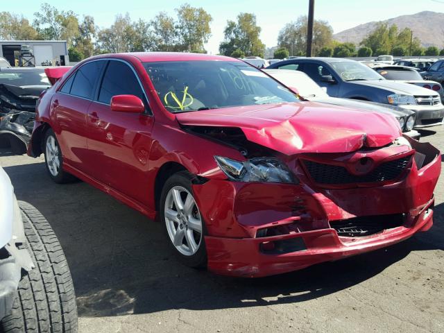 4T1BE46K58U227646 - 2008 TOYOTA CAMRY CE RED photo 1