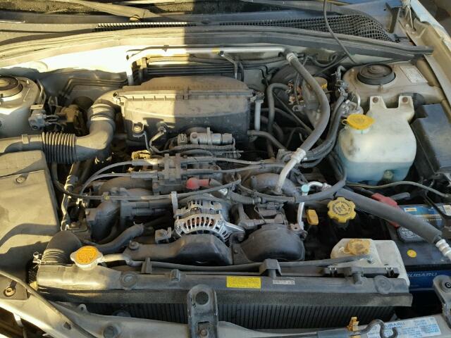 JF1SG63653H744051 - 2003 SUBARU FORESTER 2 TAN photo 7