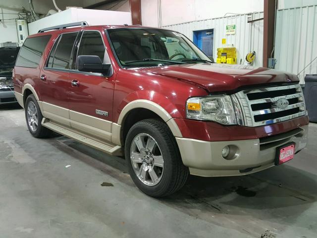 1FMFK17587LA19041 - 2007 FORD EXPEDITION RED photo 1