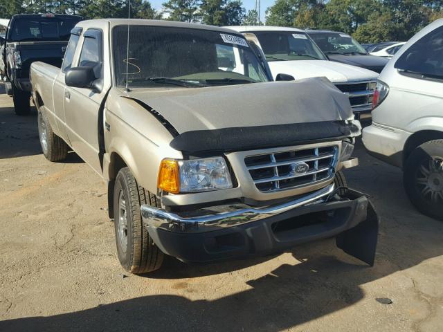 1FTYR14V22PB73565 - 2002 FORD RANGER TAN photo 1