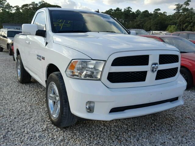 3C6JR6CT6HG505090 - 2017 RAM 1500 SPORT WHITE photo 1