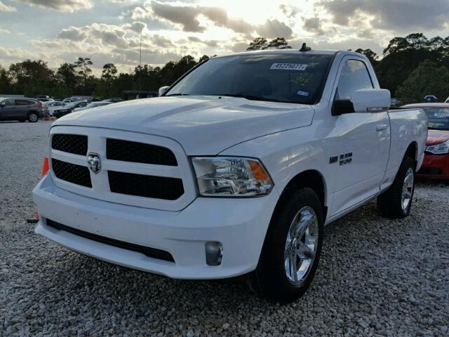 3C6JR6CT6HG505090 - 2017 RAM 1500 SPORT WHITE photo 2