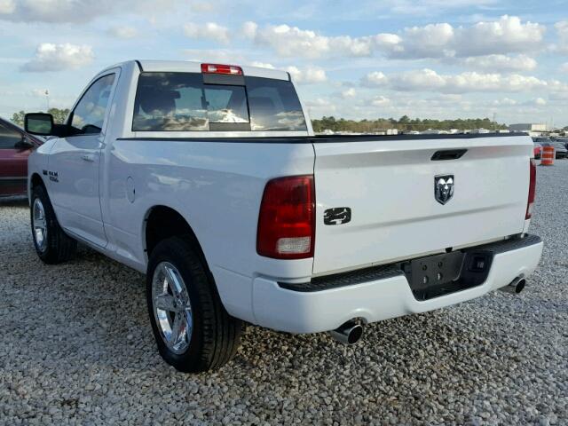 3C6JR6CT6HG505090 - 2017 RAM 1500 SPORT WHITE photo 3