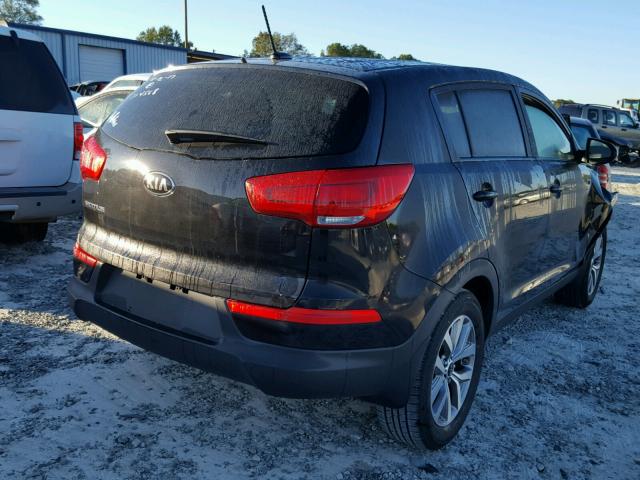 KNDPB3AC9G7823613 - 2016 KIA SPORTAGE L BLACK photo 4