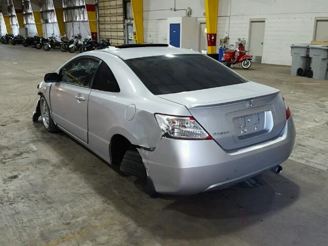 2HGFG11928H551189 - 2008 HONDA CIVIC EXL Gümüş foto 3