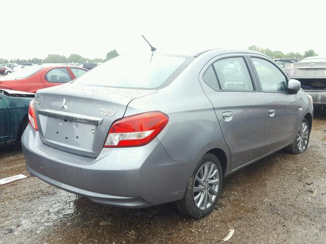 ML32F3FJ7JHF05292 - 2018 MITSUBISHI MIRAGE G4 GRAY photo 4