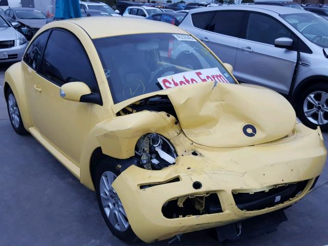 3VWPW31C29M518755 - 2009 VOLKSWAGEN NEW BEETLE Sarı foto 1