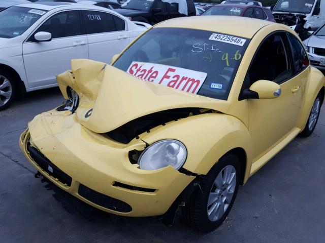 3VWPW31C29M518755 - 2009 VOLKSWAGEN NEW BEETLE Sarı foto 2