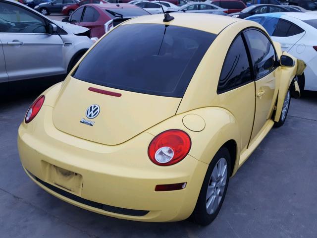 3VWPW31C29M518755 - 2009 VOLKSWAGEN NEW BEETLE Sarı foto 4