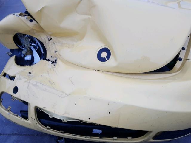 3VWPW31C29M518755 - 2009 VOLKSWAGEN NEW BEETLE Sarı foto 7