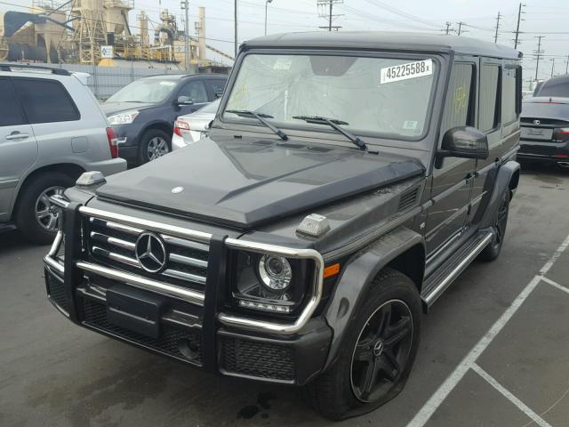 WDCYC3KF0HX266323 - 2017 MERCEDES-BENZ G 550 BLACK photo 2