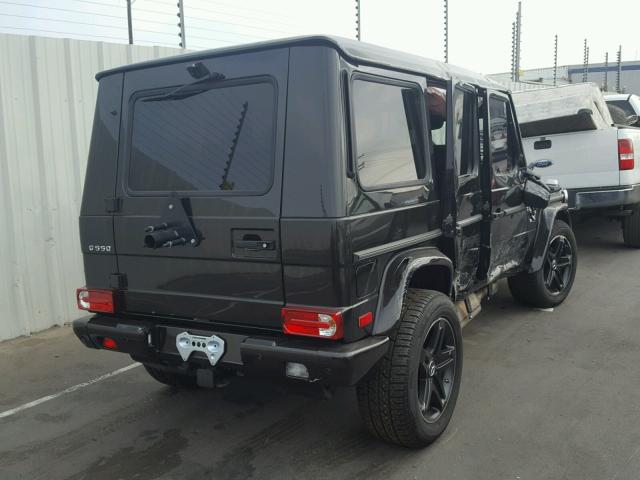 WDCYC3KF0HX266323 - 2017 MERCEDES-BENZ G 550 BLACK photo 4