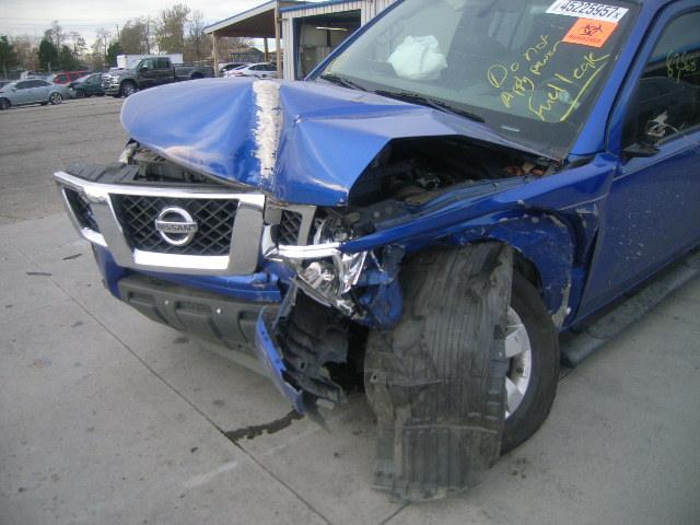 1N6AD0EV7DN711018 - 2013 NISSAN FRONTIER S BLUE photo 9