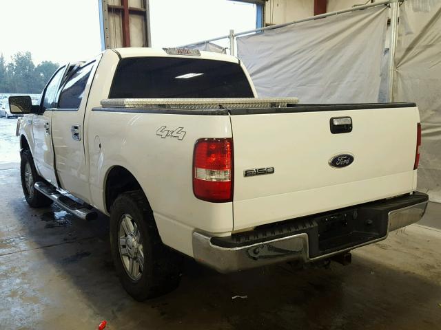 1FTPW14V57KD27534 - 2007 FORD F150 WHITE photo 3