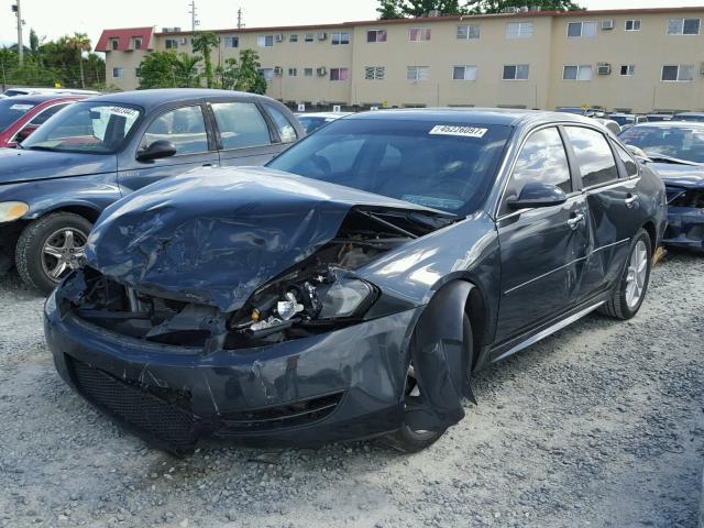 2G1WC5E33D1259232 - 2013 CHEVROLET IMPALA GRAY photo 2