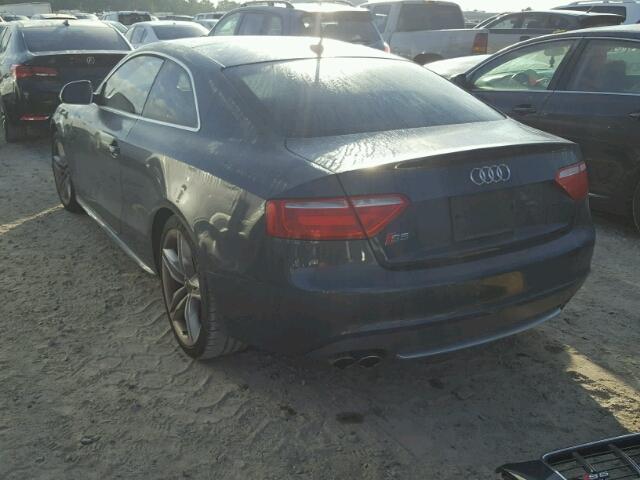 WAURV78T88A021214 - 2008 AUDI S5 QUATTRO GRAY photo 3