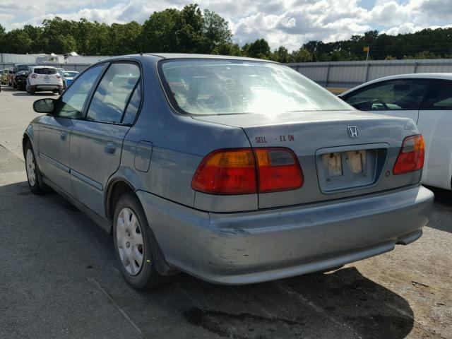 2HGEJ6619YH550392 - 2000 HONDA CIVIC BASE Mavi foto 3