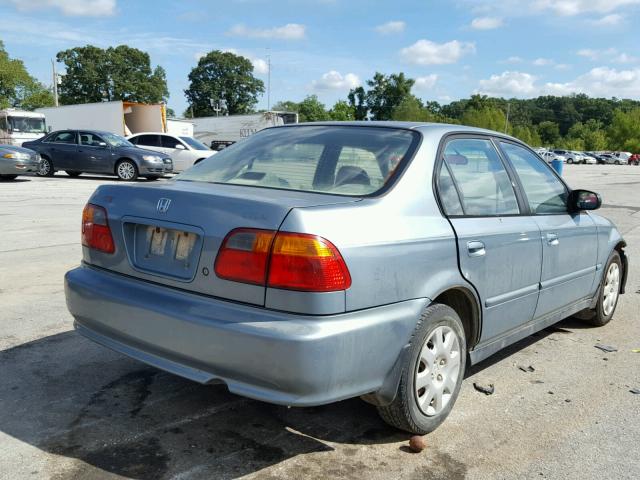2HGEJ6619YH550392 - 2000 HONDA CIVIC BASE Mavi foto 4
