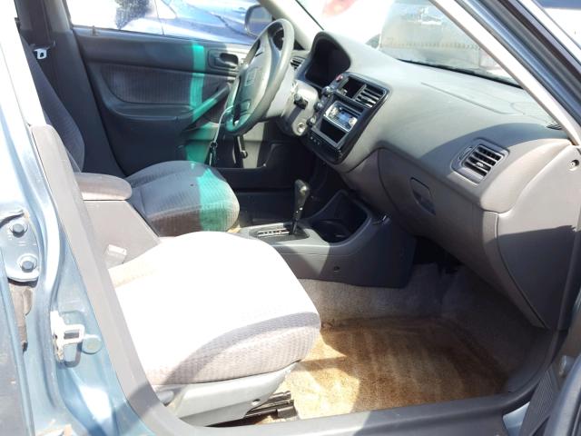 2HGEJ6619YH550392 - 2000 HONDA CIVIC BASE Mavi foto 5