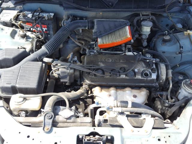 2HGEJ6619YH550392 - 2000 HONDA CIVIC BASE Mavi foto 7