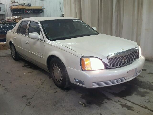 1G6KD57Y82U174029 - 2002 CADILLAC DEVILLE WHITE photo 1