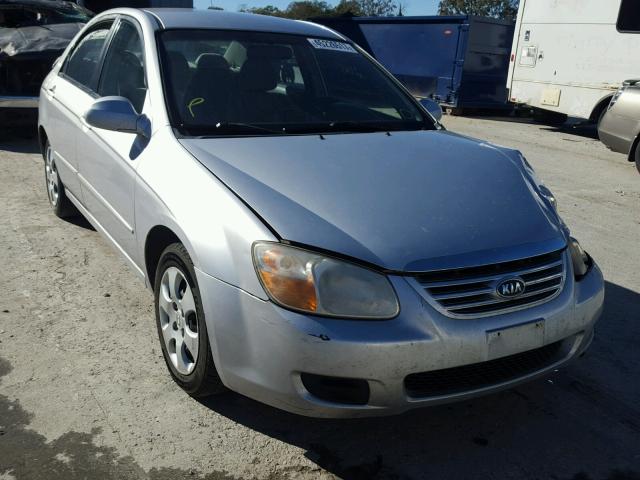 KNAFE121575447375 - 2007 KIA SPECTRA EX SILVER photo 1