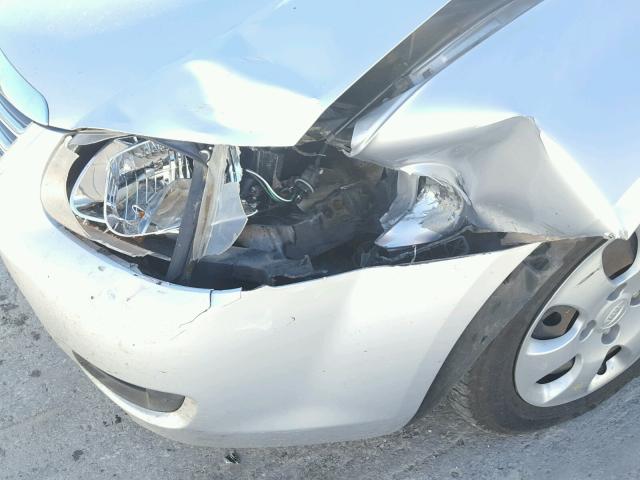 KNAFE121575447375 - 2007 KIA SPECTRA EX SILVER photo 9