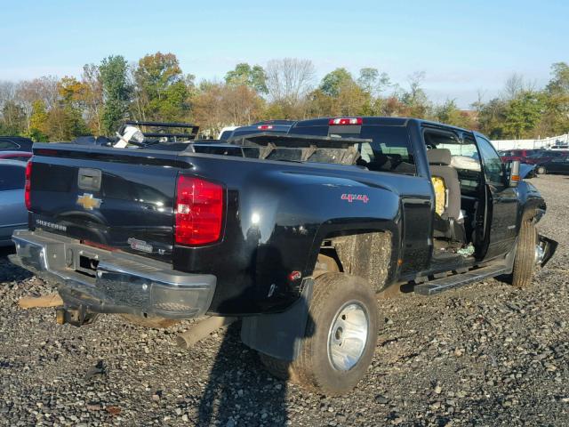 1GC4KZCG0FF522156 - 2015 CHEVROLET SILVERADO BLACK photo 4