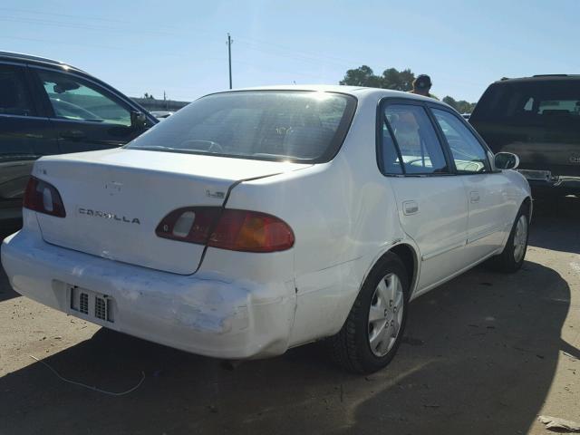 1NXBR12E5YZ403646 - 2000 TOYOTA COROLLA VE WHITE photo 4