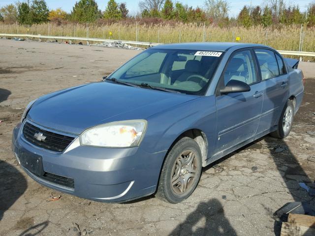 1G1ZS58F67F110039 - 2007 CHEVROLET MALIBU LS ლურჯი ფოტო 2