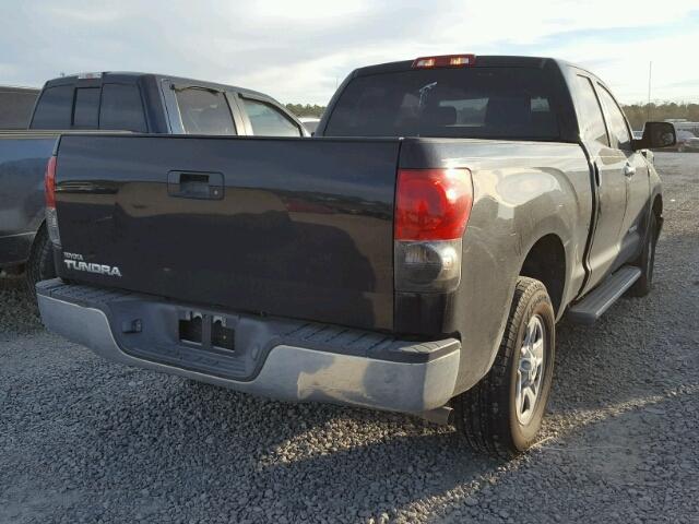 5TFRT54198X026369 - 2008 TOYOTA TUNDRA BLACK photo 4