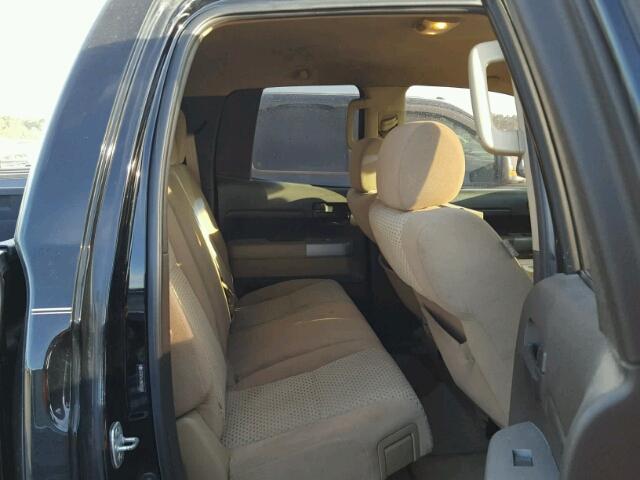 5TFRT54198X026369 - 2008 TOYOTA TUNDRA BLACK photo 6