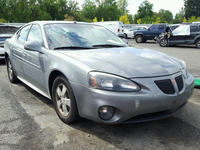2G2WP552X81193002 - 2008 PONTIAC GRAND PRIX GRAY photo 1