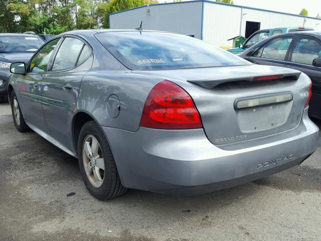 2G2WP552X81193002 - 2008 PONTIAC GRAND PRIX GRAY photo 3