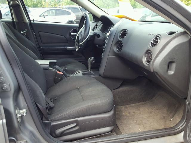 2G2WP552X81193002 - 2008 PONTIAC GRAND PRIX GRAY photo 5