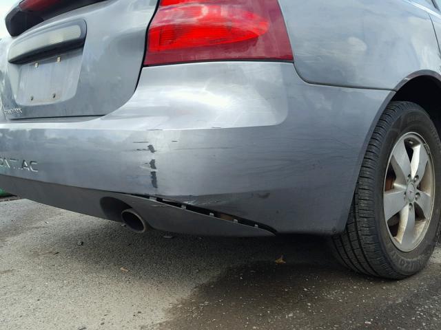 2G2WP552X81193002 - 2008 PONTIAC GRAND PRIX GRAY photo 9