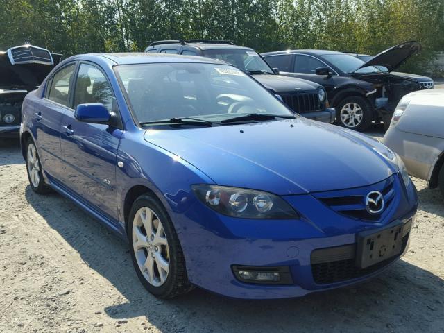 JM1BK323081866850 - 2008 MAZDA 3 S BLUE photo 1