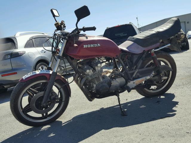 RC042112650 - 1980 HONDA CB750F BURGUNDY photo 2