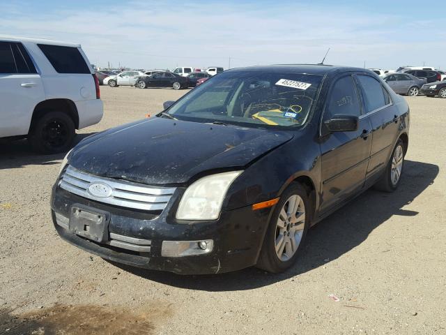 3FAHP08Z07R128627 - 2007 FORD FUSION SEL BLACK photo 2