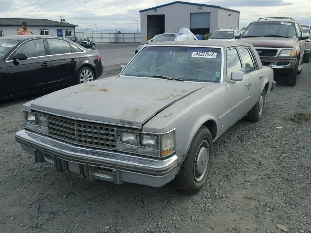 6S69R6Q451864 - 1976 CADILLAC SEVILLE GRAY photo 2