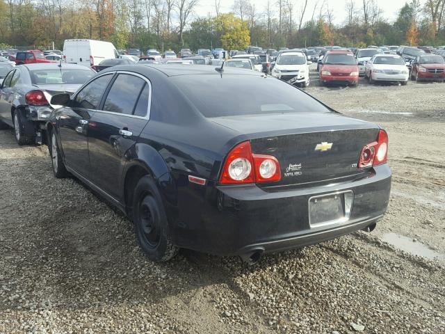 1G1ZK577984266924 - 2008 CHEVROLET MALIBU LTZ BLACK photo 3